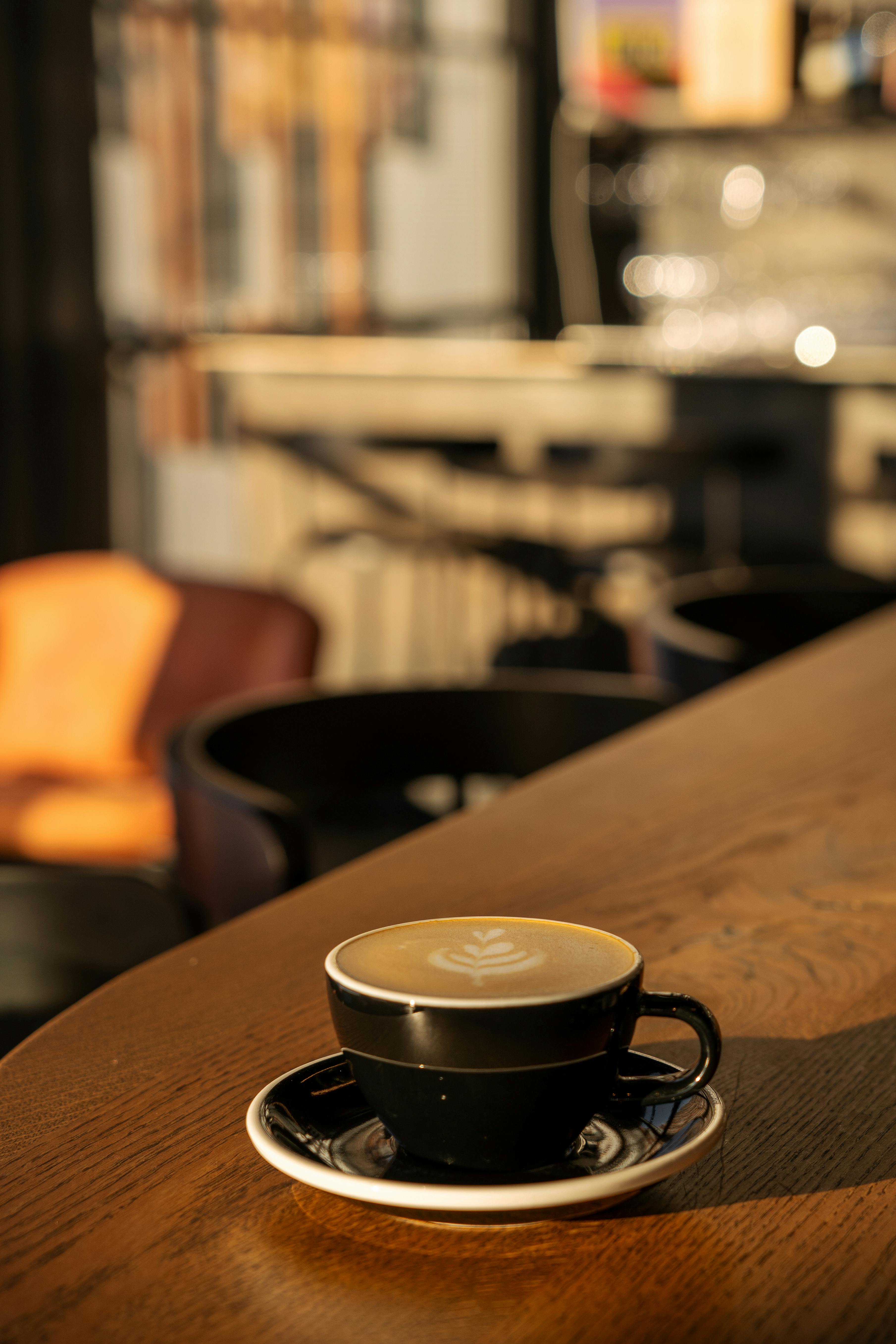 Barista at work